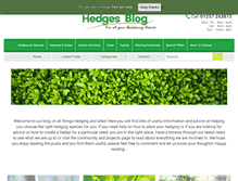 Tablet Screenshot of hedgesblog.co.uk